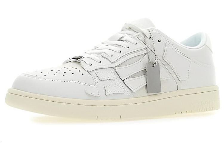 AMIRI Fashion Low-Top Sneakers White