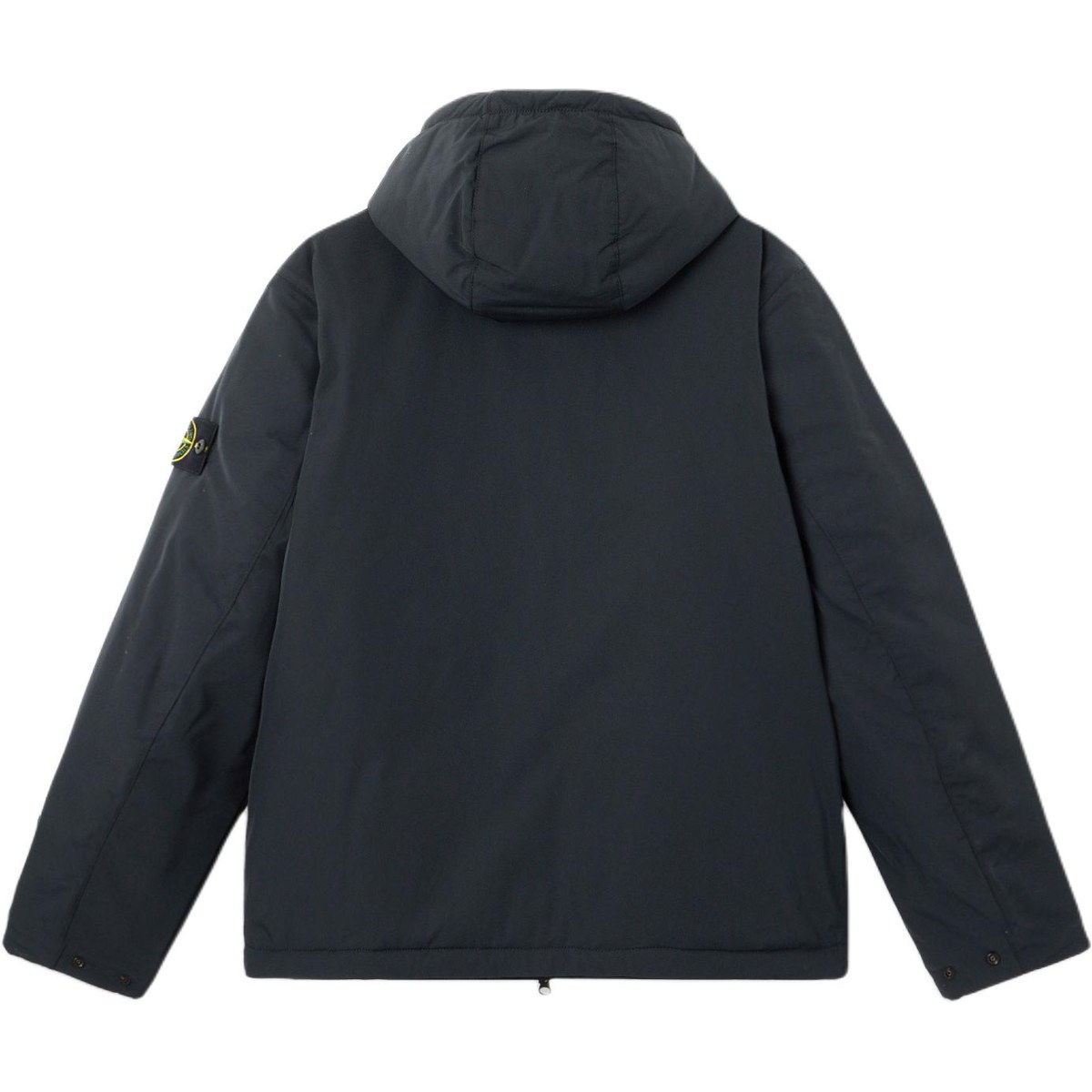 Stone Island Hooded Zip Cotton Jacket
