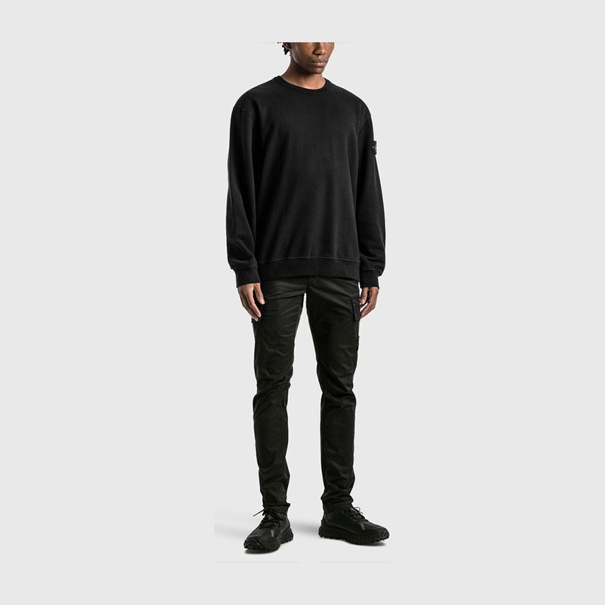 Stone Island FW22 Crewneck Sweatshirt Black
