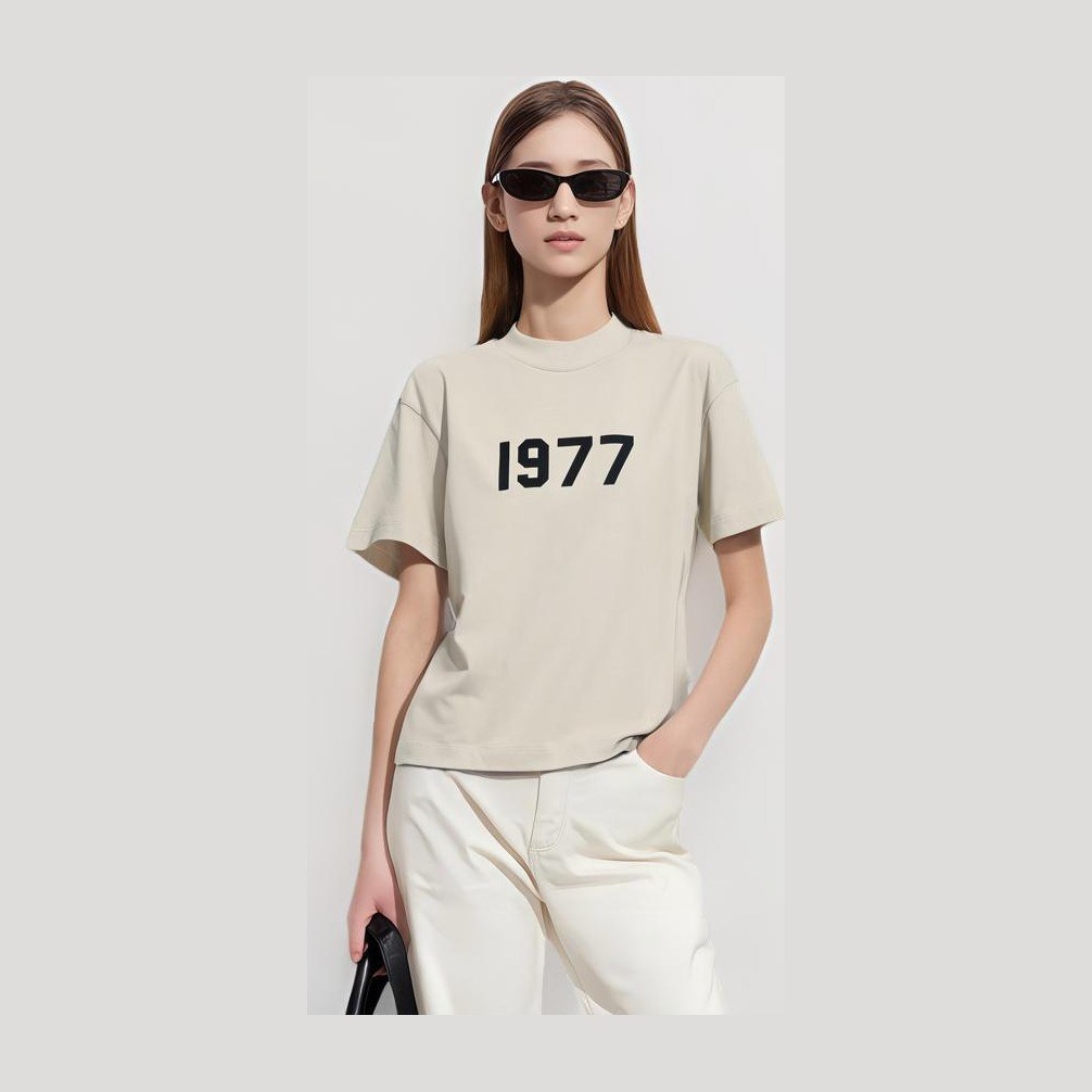 Fear of God Essentials SS22 Tee Wheat 1977 T