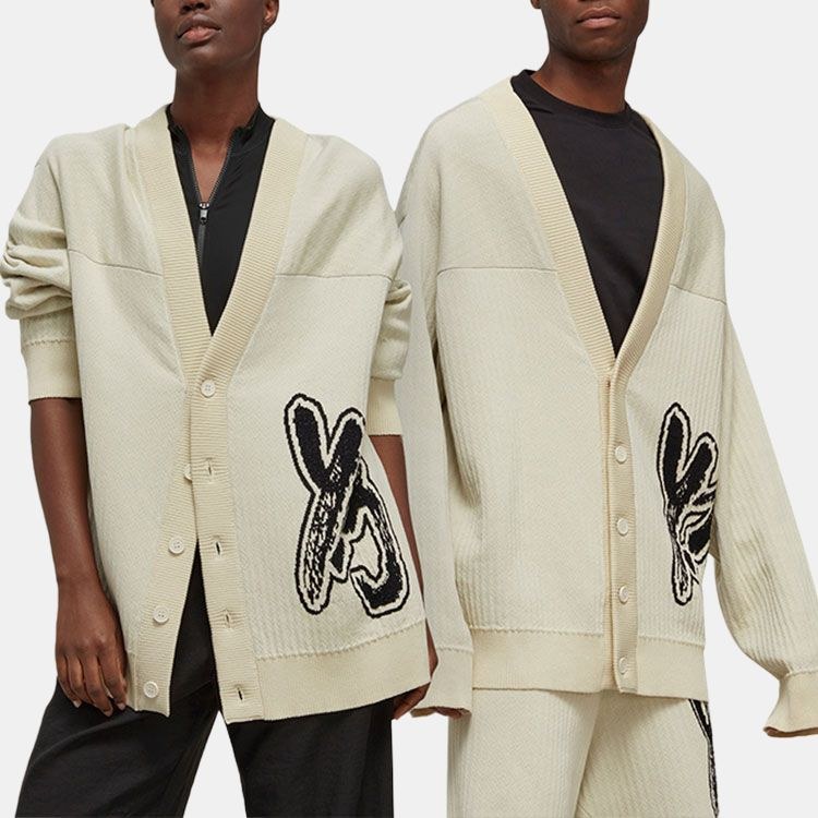 Y-3 V-Neck Knit Sweater