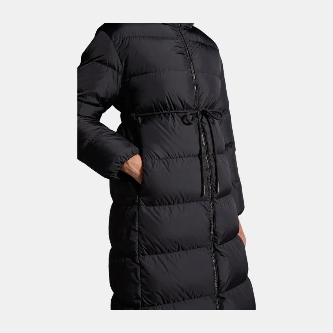Moncler Hooded Down Jacket Women Black