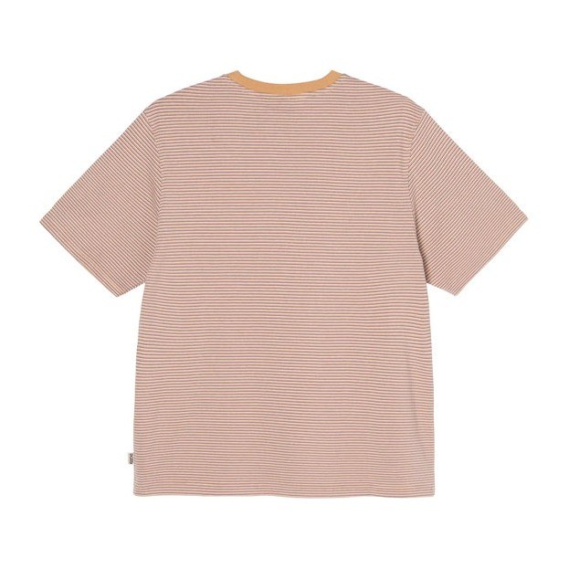 Stussy Striped Crewneck Tee
