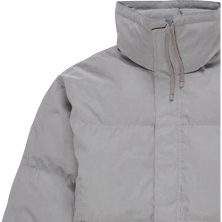 Fear of God Essentials SS20 Puffer Jacket Silver Reflective