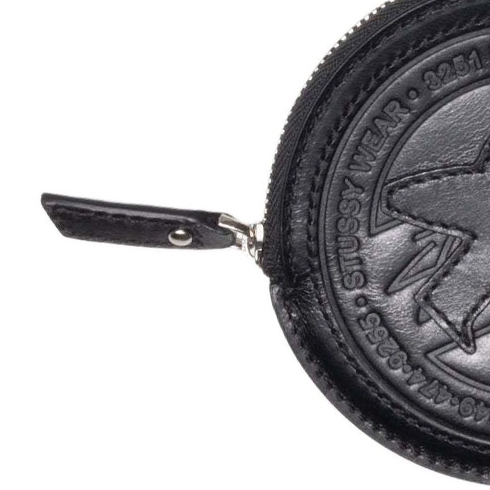 Stussy Leather Clutch Black