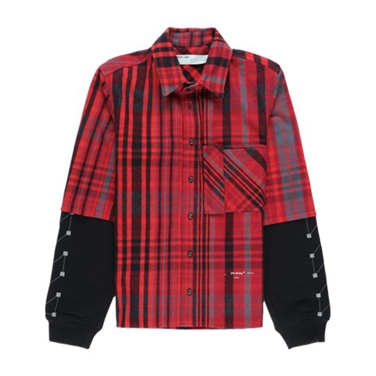 OFF-WHITE FW19 Jersey Sleeve Shirt