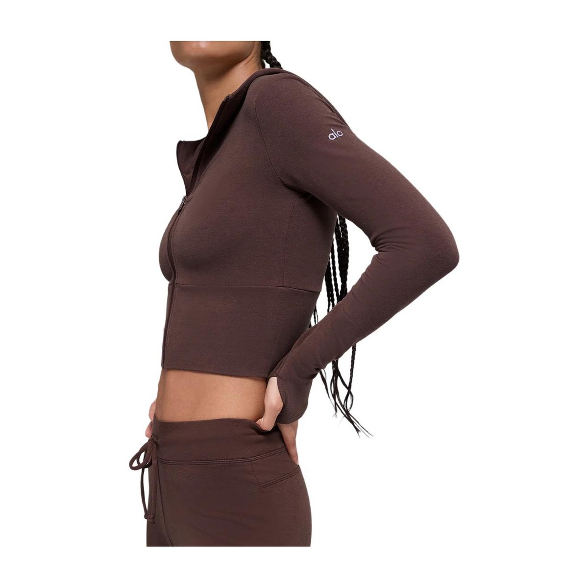 alo yoga Sway Zip Hoodie