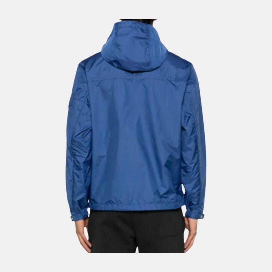 Moncler Hooded Jacket Blue
