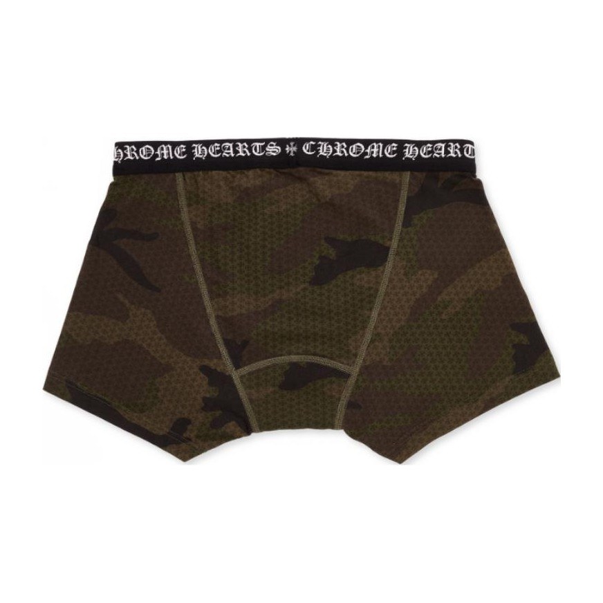 Chrome Hearts SS23 Camo Horseshoe Embroidered Underwear Khaki