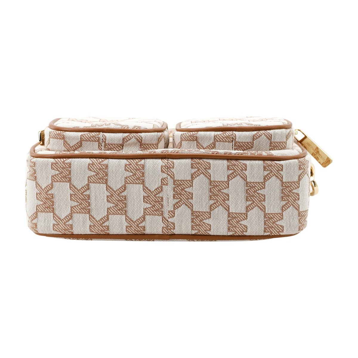 Michael Kors Jet Set Camera Bag Beige Brown