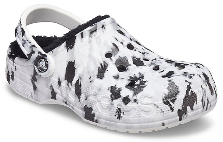 Crocs Baya Lined Clog White Grey