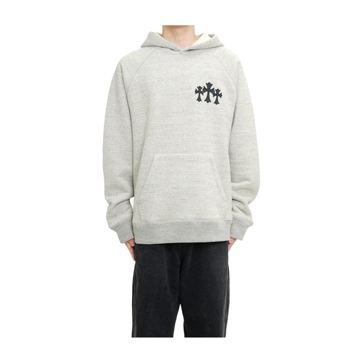 Chrome Hearts Hoodie Grey