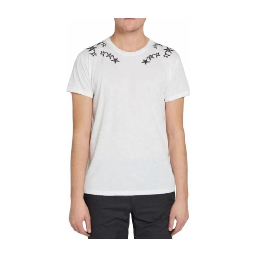 Valentino Star Graffiti T-Shirt White