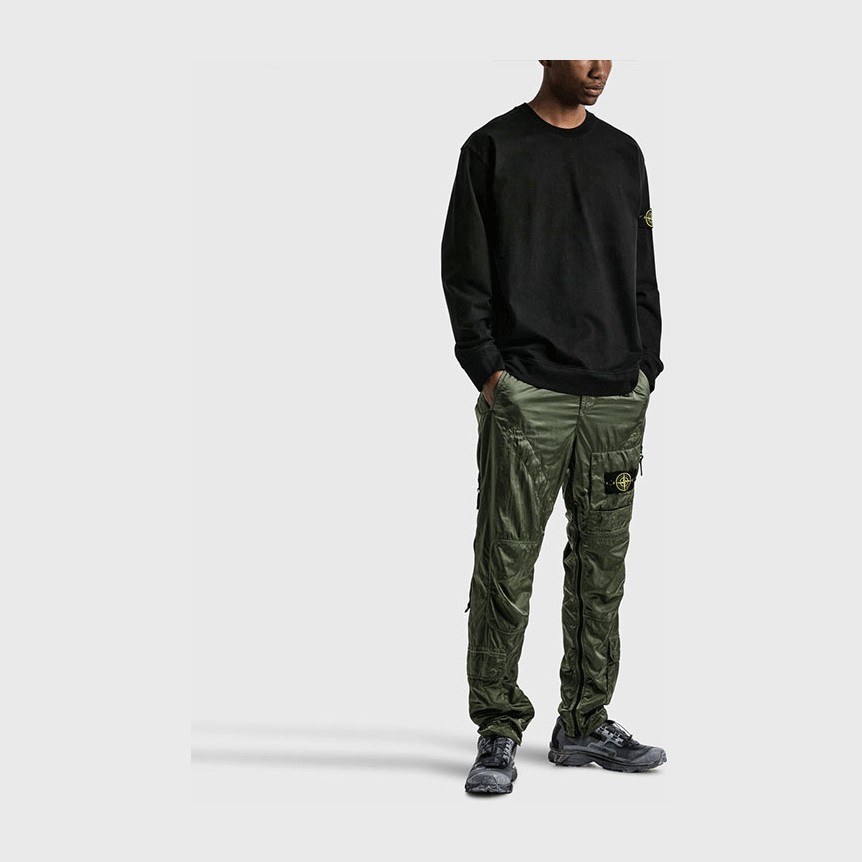 Stone Island Crewneck Sweatshirt Black