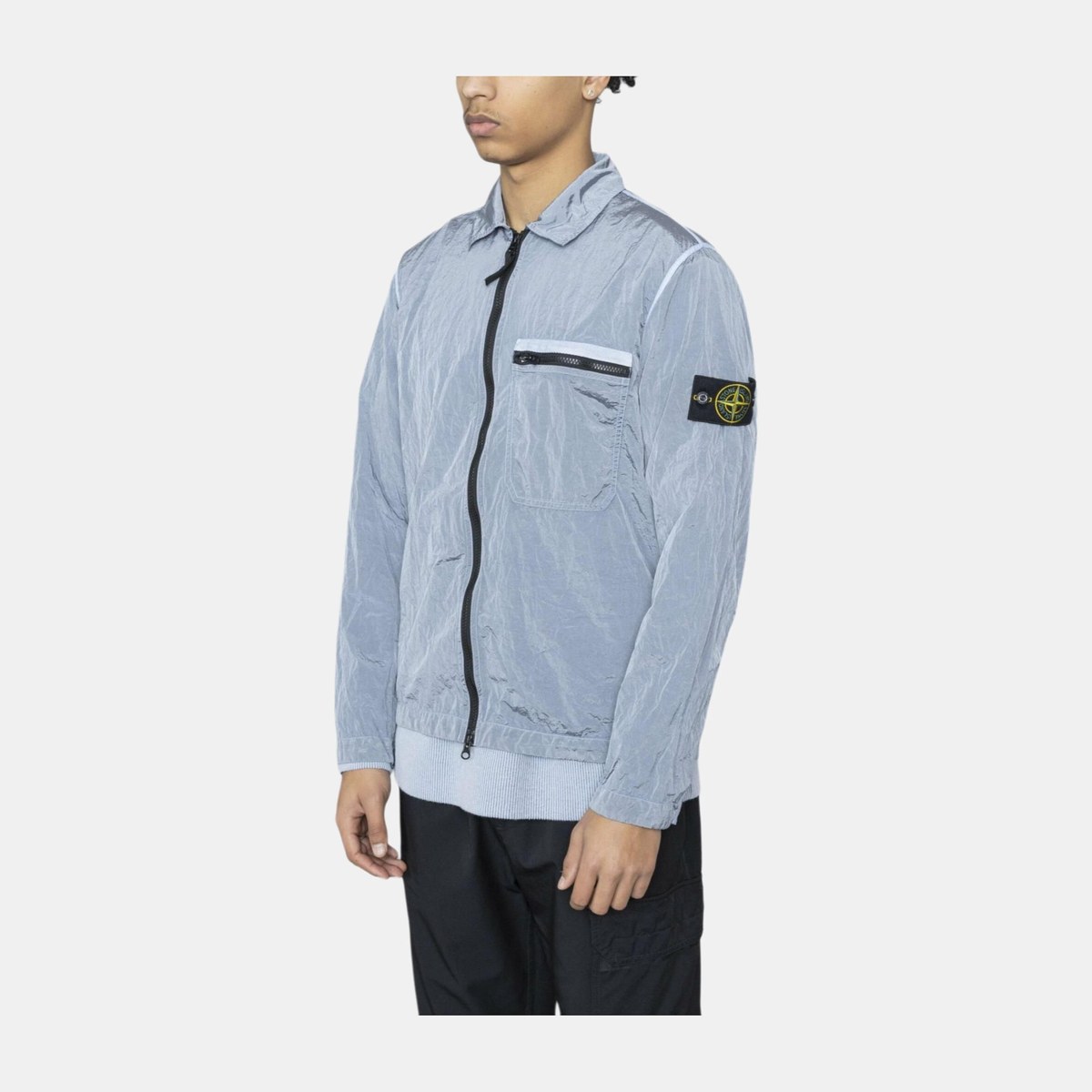 Stone Island Nylon Metal Jacket Sky Blue