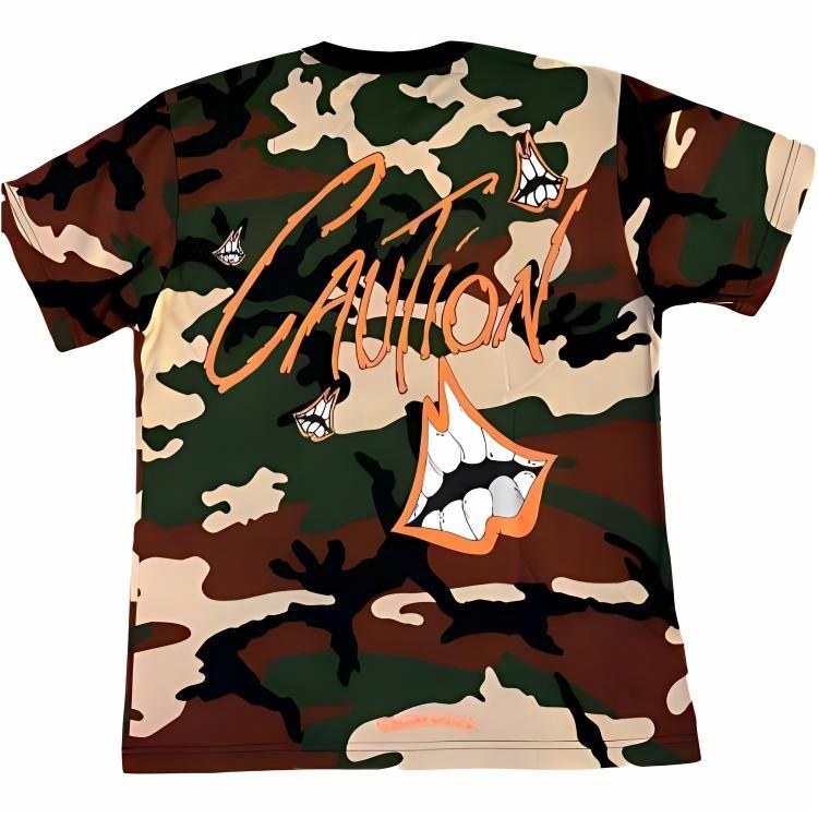 Chrome Hearts Camo Print T-Shirt