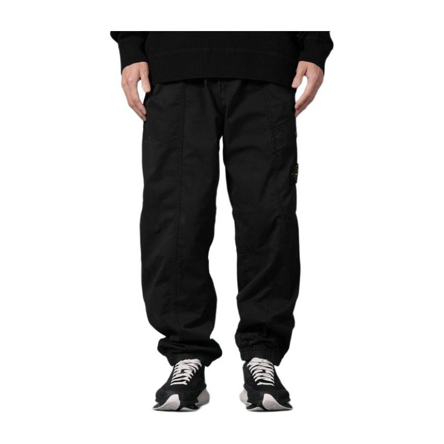 Stone Island Cargo Pants Black
