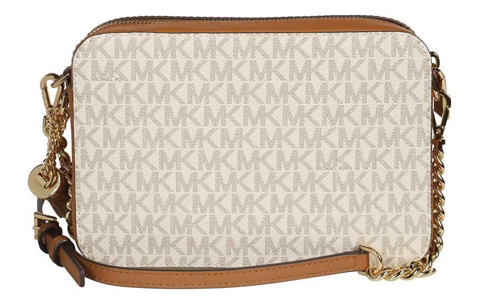 Michael Kors Jet Set Camera Bag Vanilla Brown