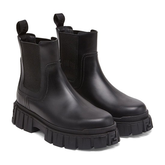 Fendi Force Chelsea Boots Black