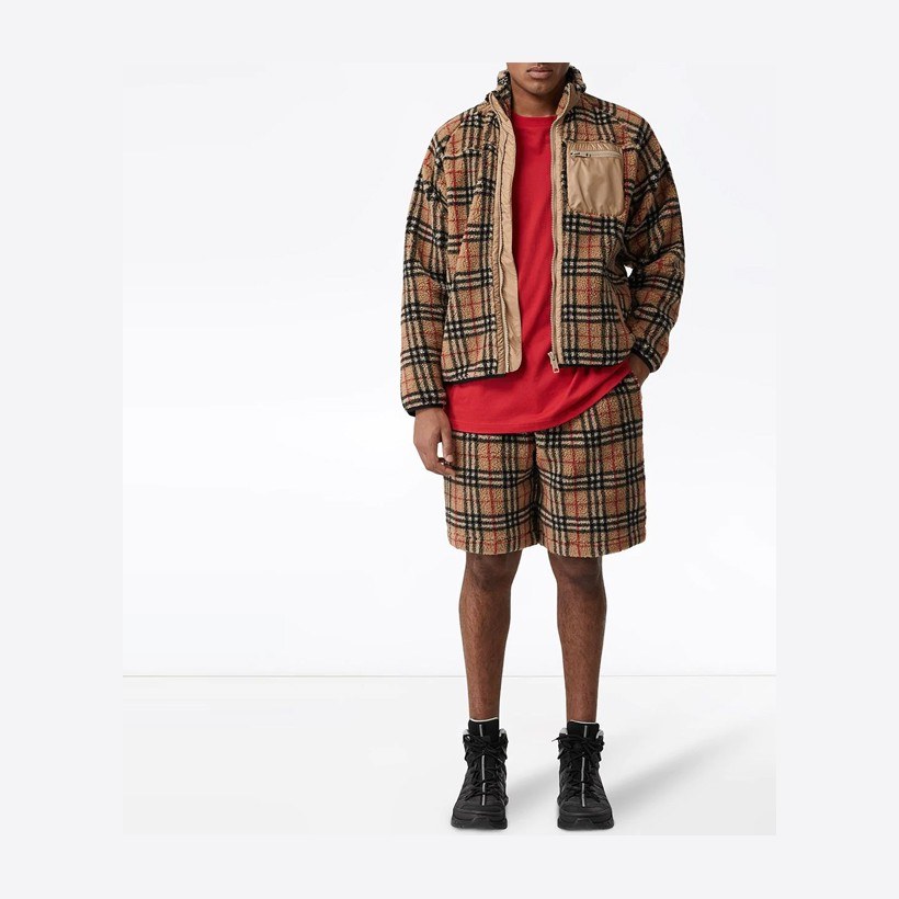 Burberry Vintage Leather Shorts