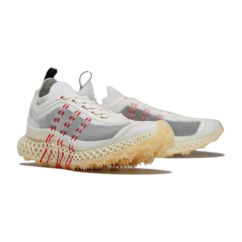 Y-3 4D Runner White Grey