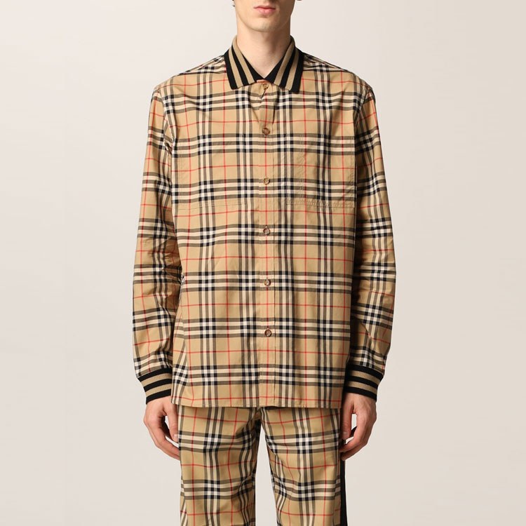 Burberry SS22 Check Print Shirt