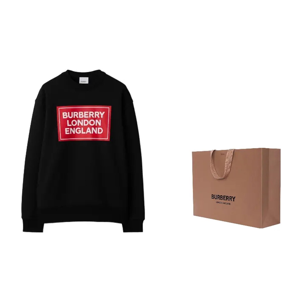 Burberry SS24 Black Sweatshirt