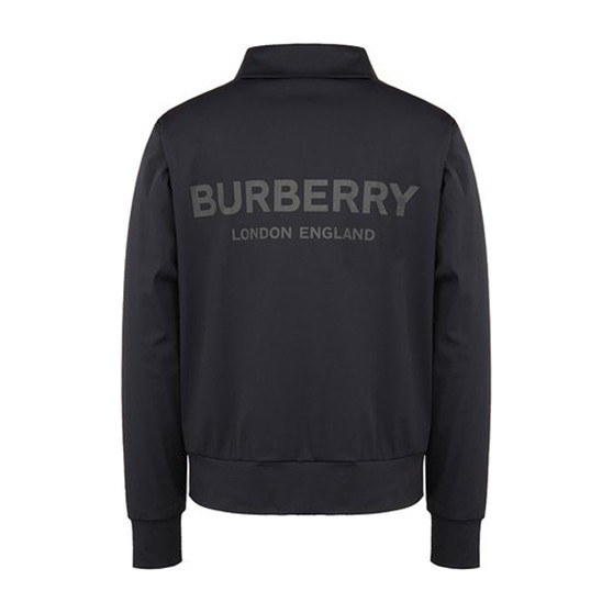 Burberry Logo Print Classic Jacket Black