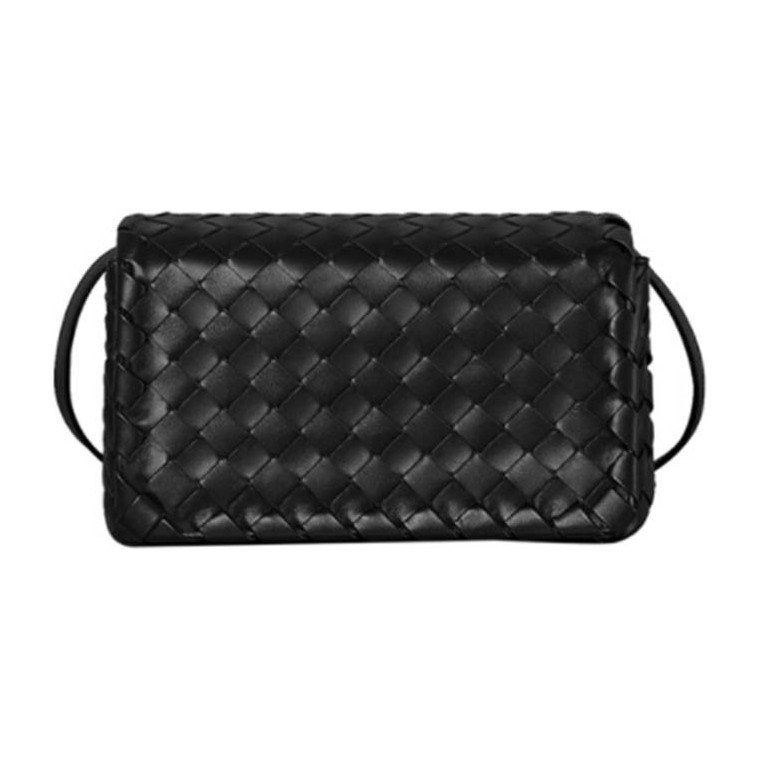 Bottega Veneta Small Messenger Bag Black
