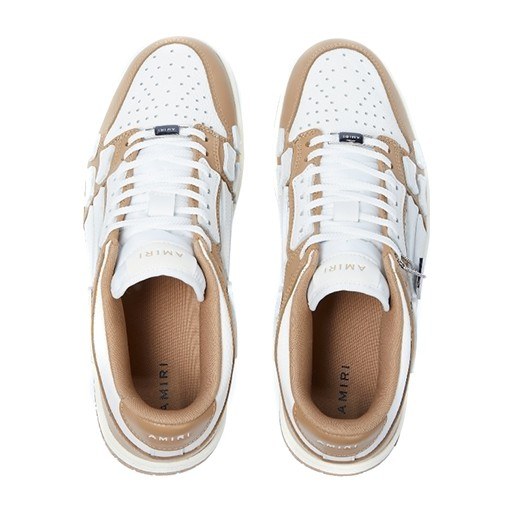 AMIRI Skel-Top Low Brown