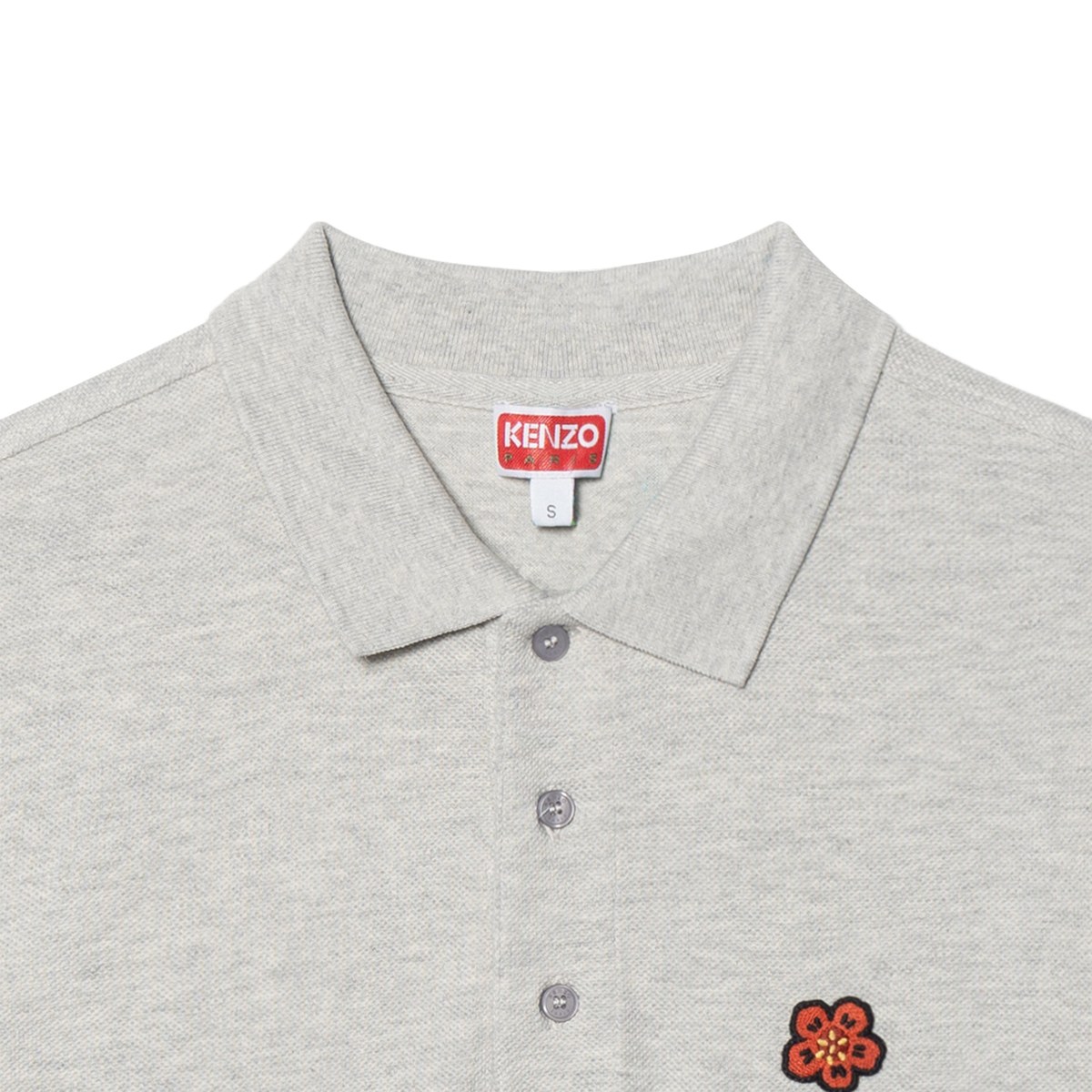 KENZO Polo Light Grey