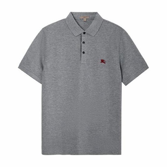 Burberry Polo Shirt Light Grey