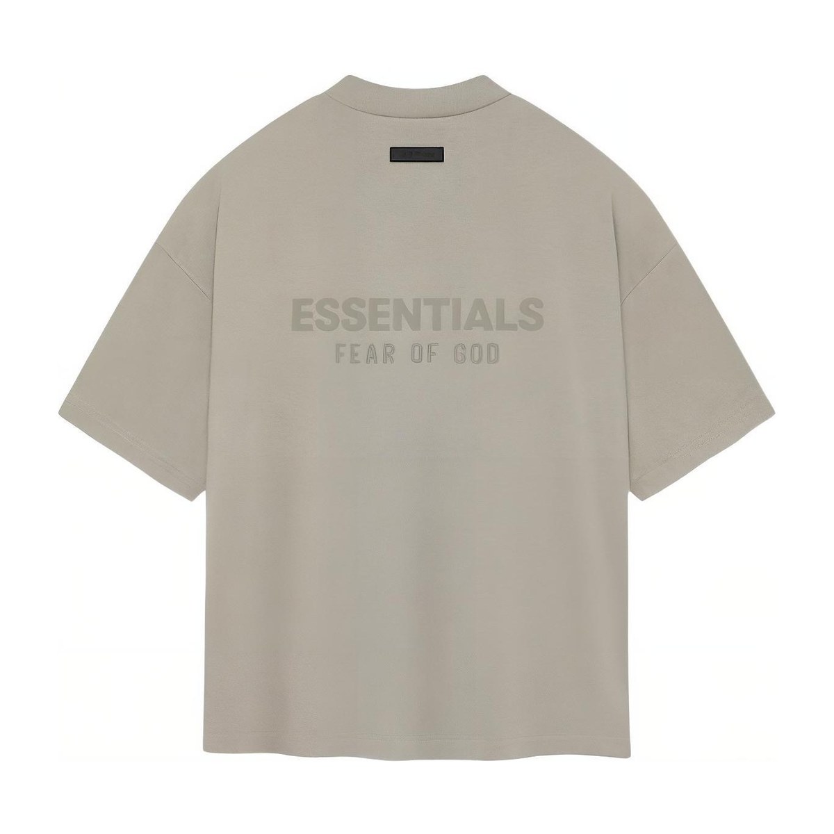 Fear of God Essentials V-Neck Tshirt Seal Grey