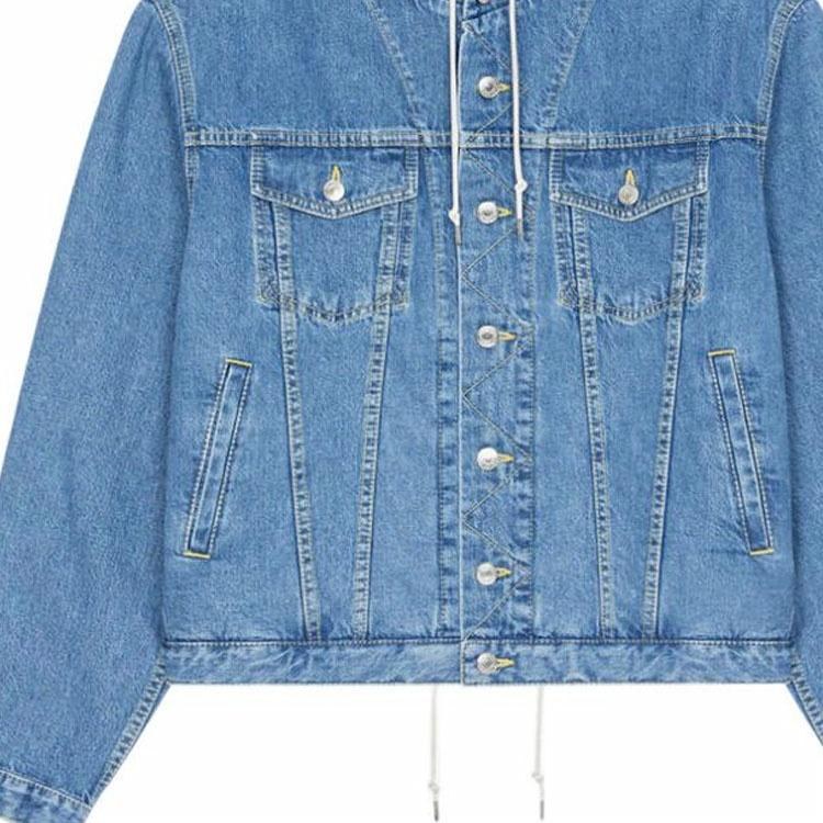 KENZO x Nigo East Meets West Denim Jacket Blue
