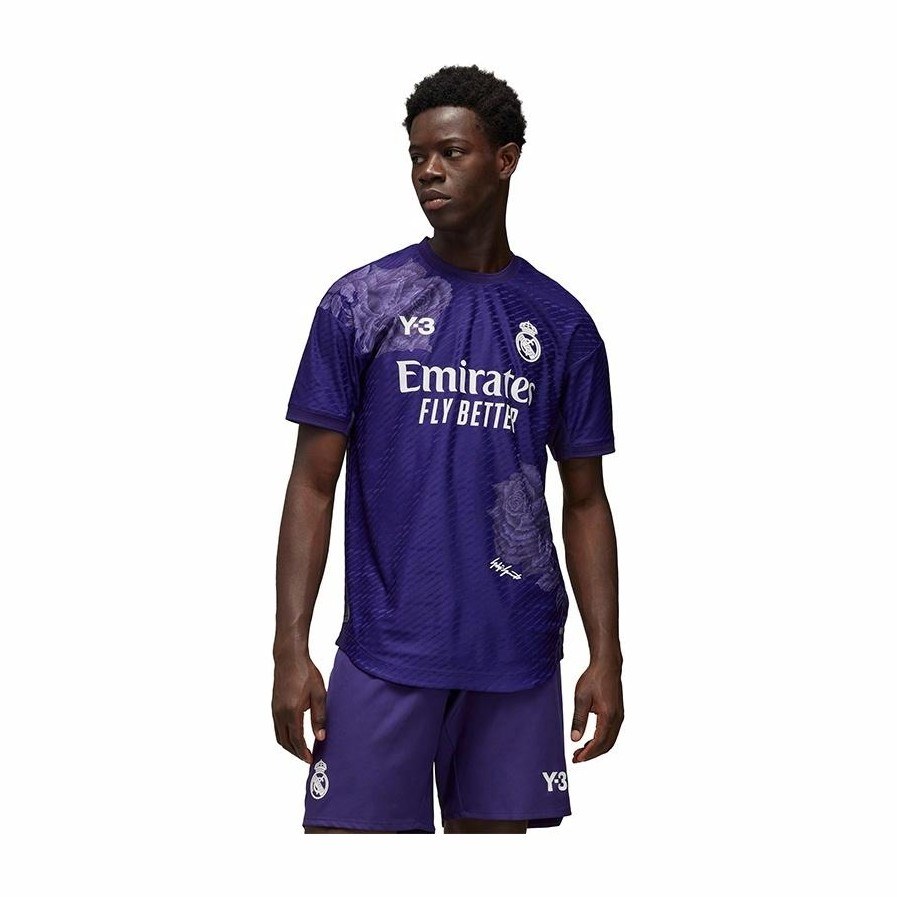 adidas x Real Madrid Logo T-Shirt Purple
