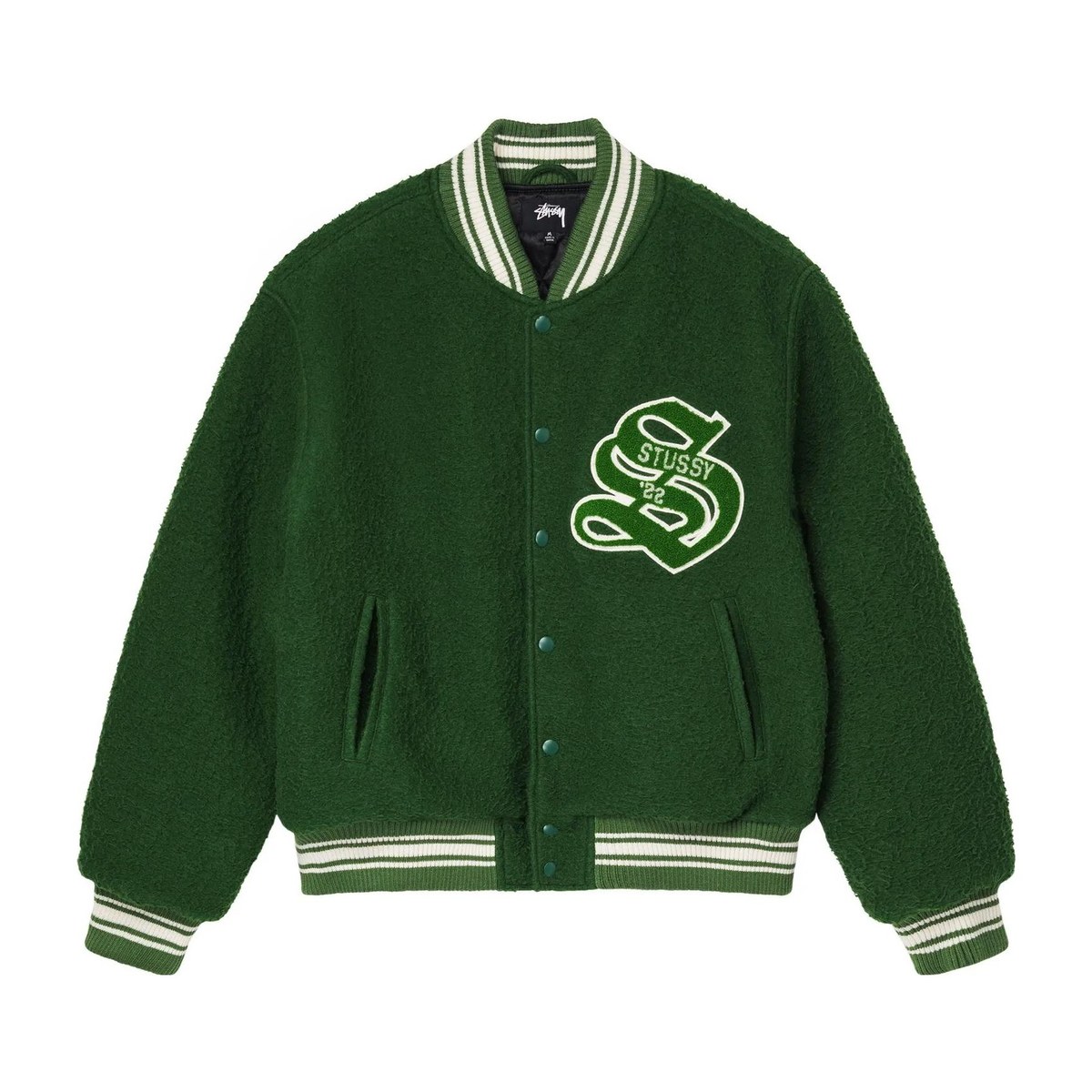 Stussy FW22 Casentino Wool Varsity Jacket