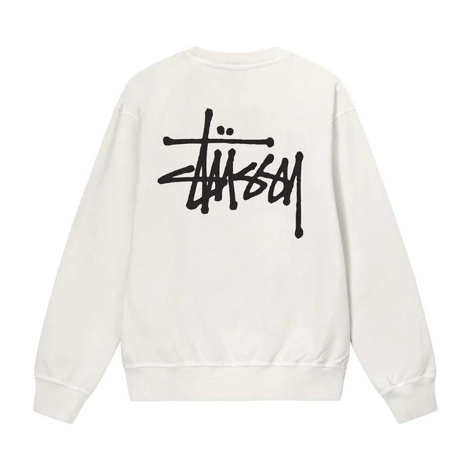 Stussy Basic Pigment Dyed Crew