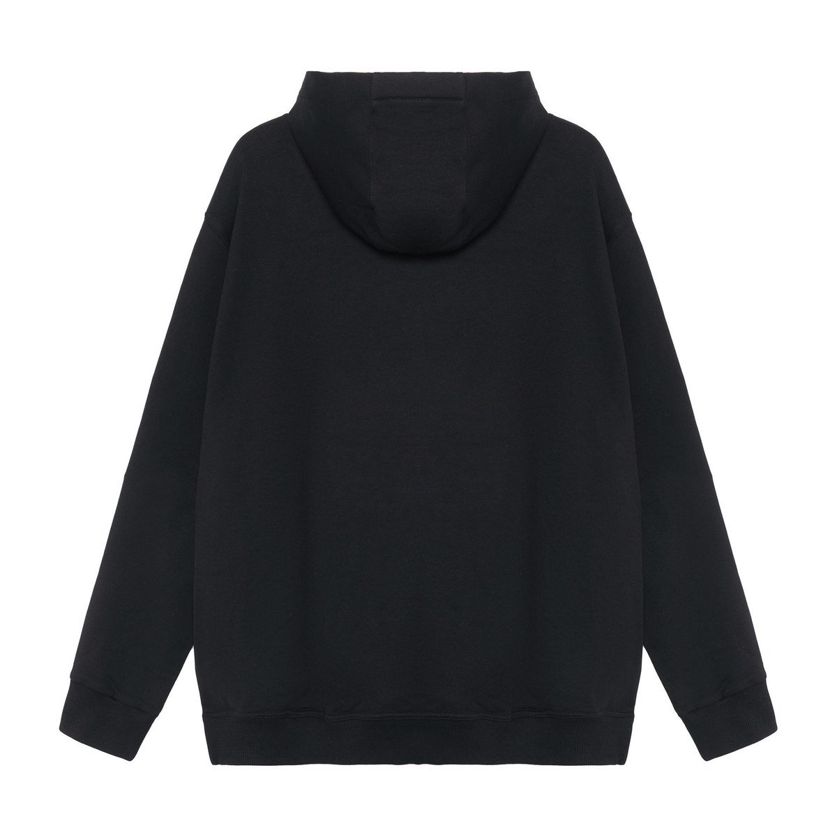 Burberry Embroidered Logo Hoodie Black