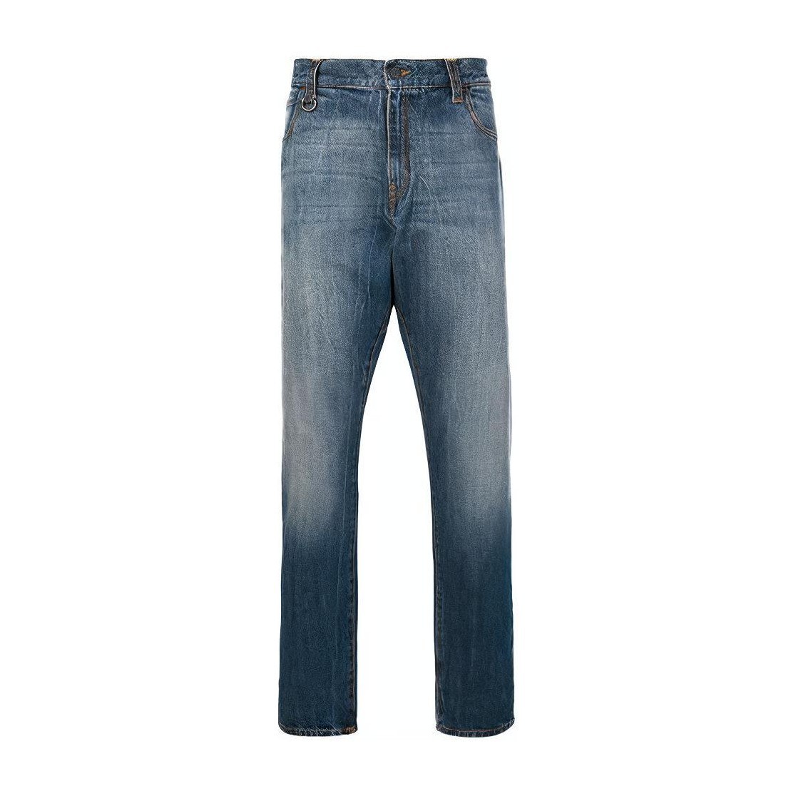 Moncler Genius x Fragment FW21 Vintage Straight Jeans Blue