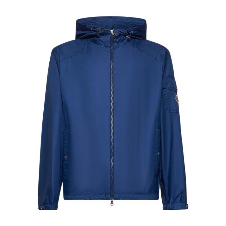 Moncler Hooded Jacket Blue