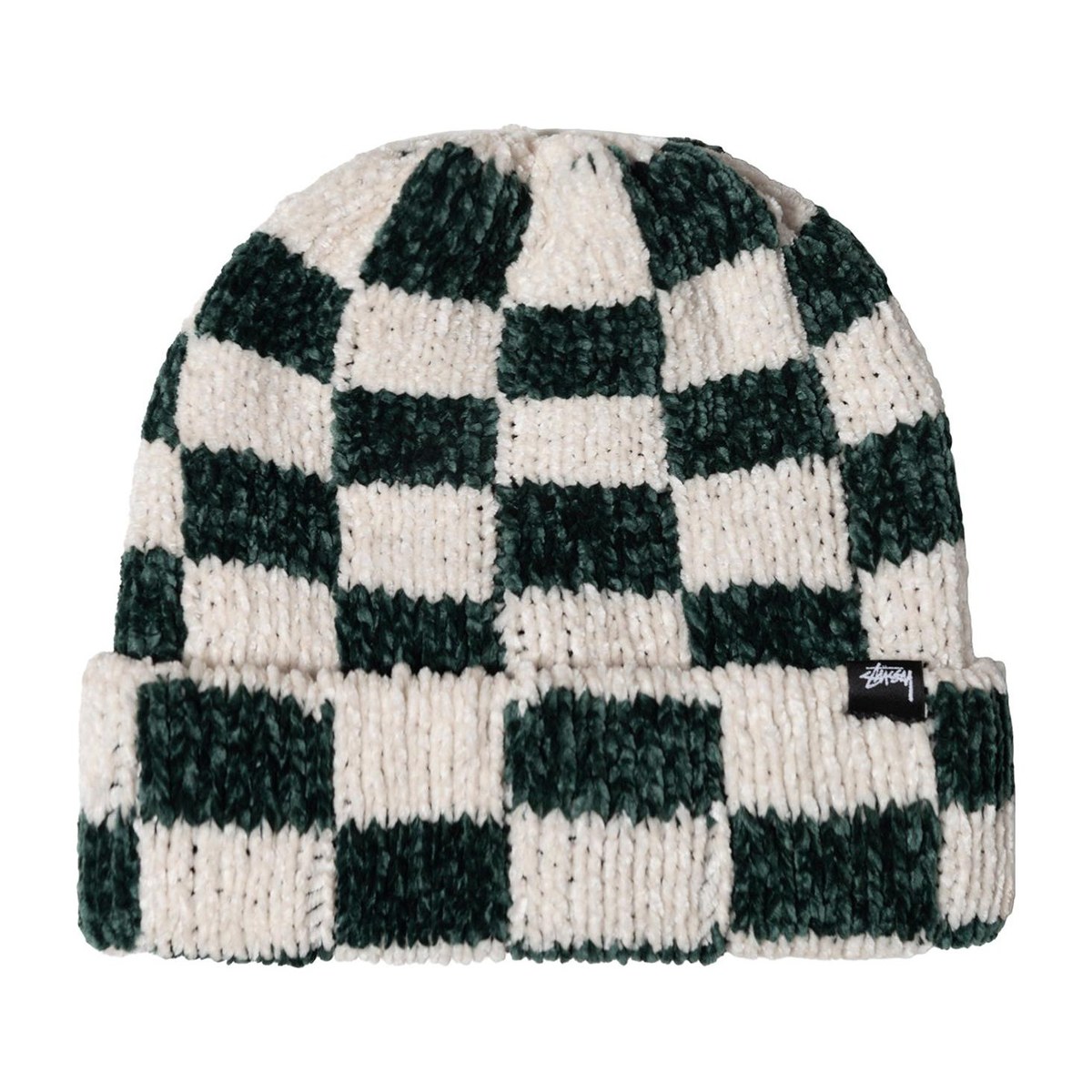 Stussy Beanie Green/White