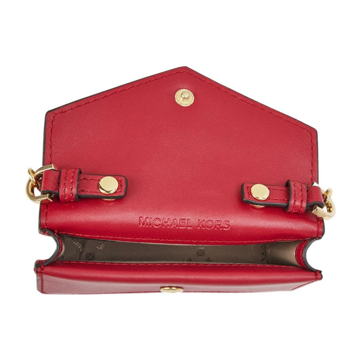 Michael Kors Envelope Crossbody Bag Red