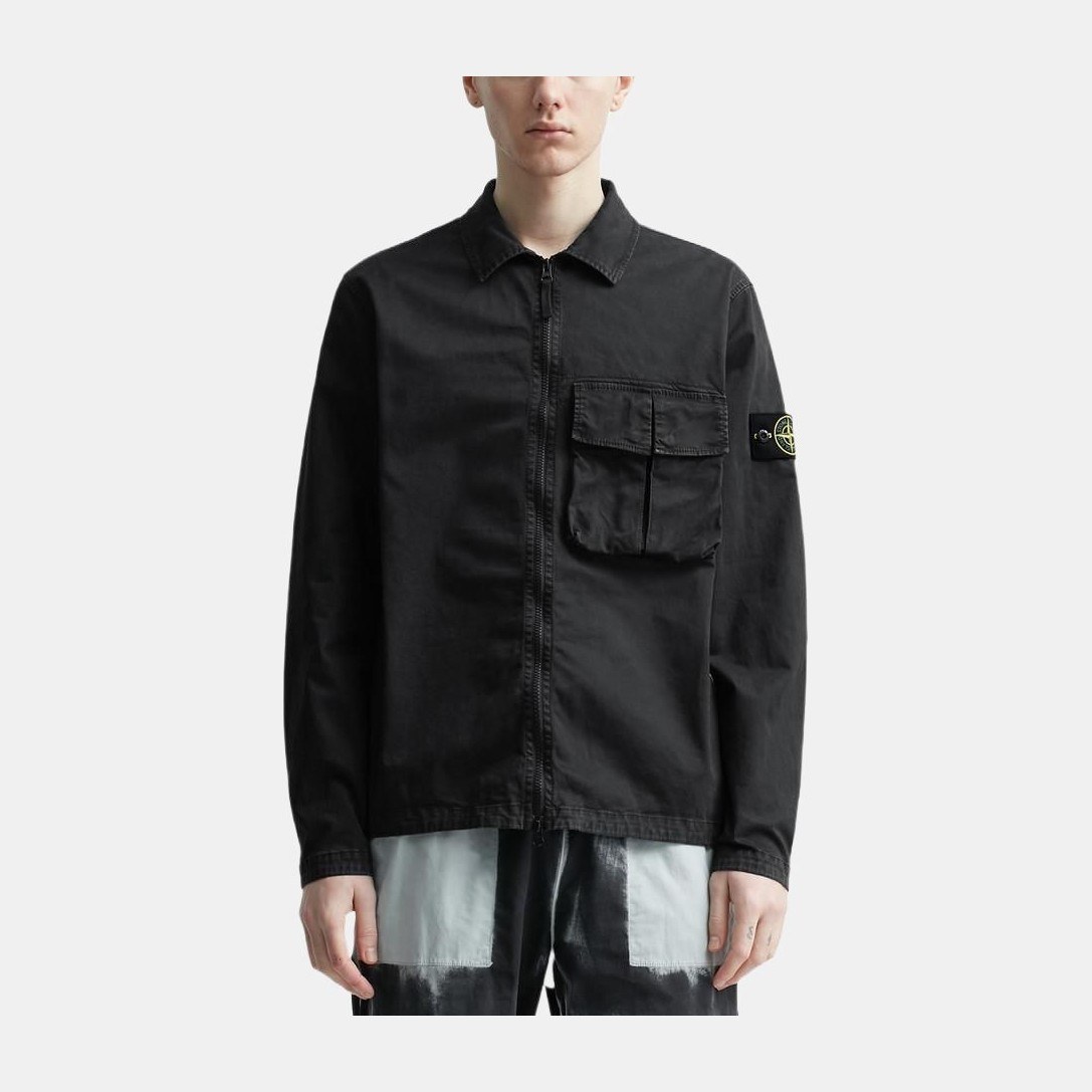 Stone Island SS23 Black Shirt Jacket