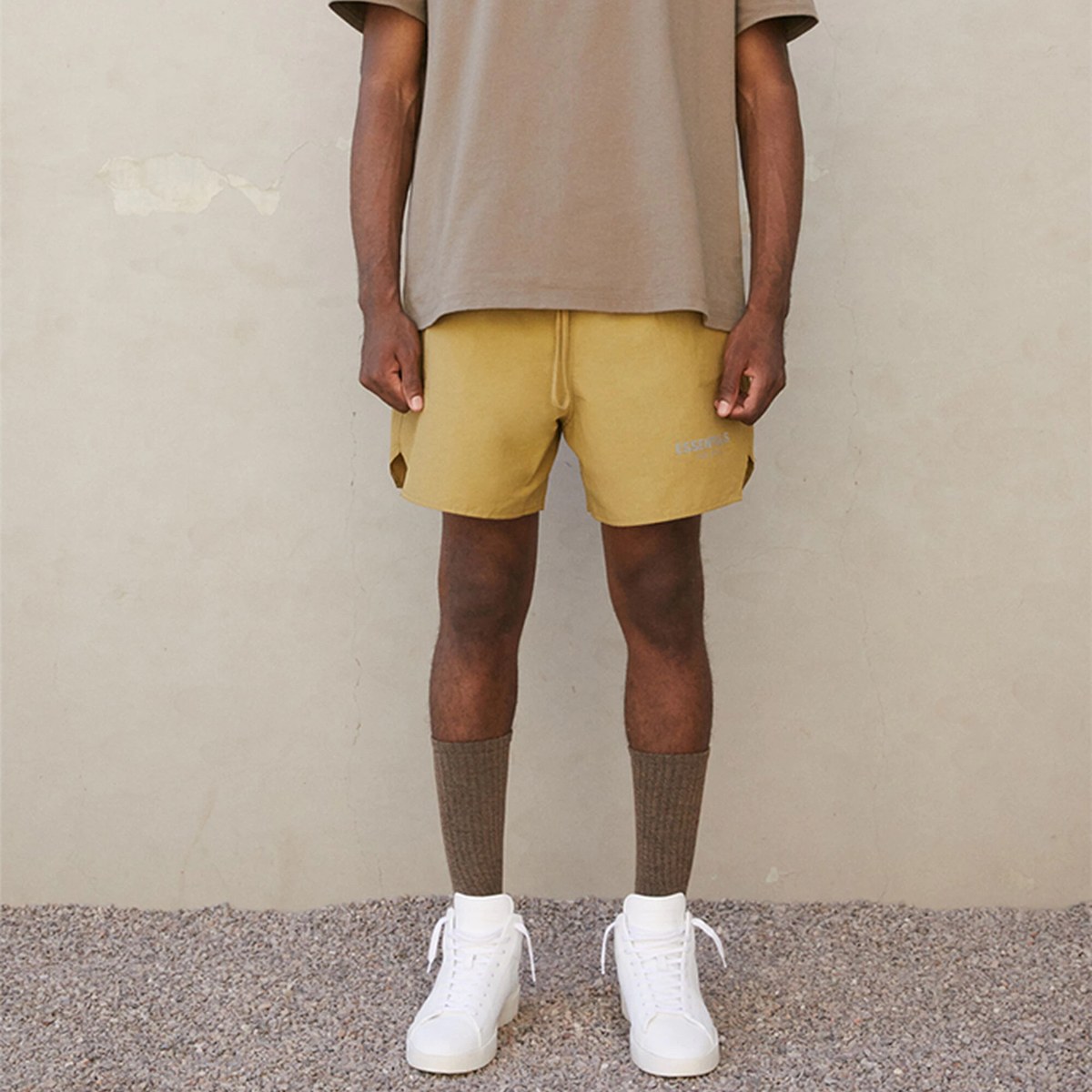 Fear of God Essentials Volley Short Amber