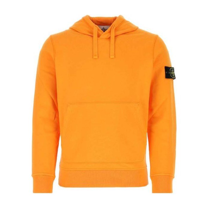 Stone Island Hoodie Orange