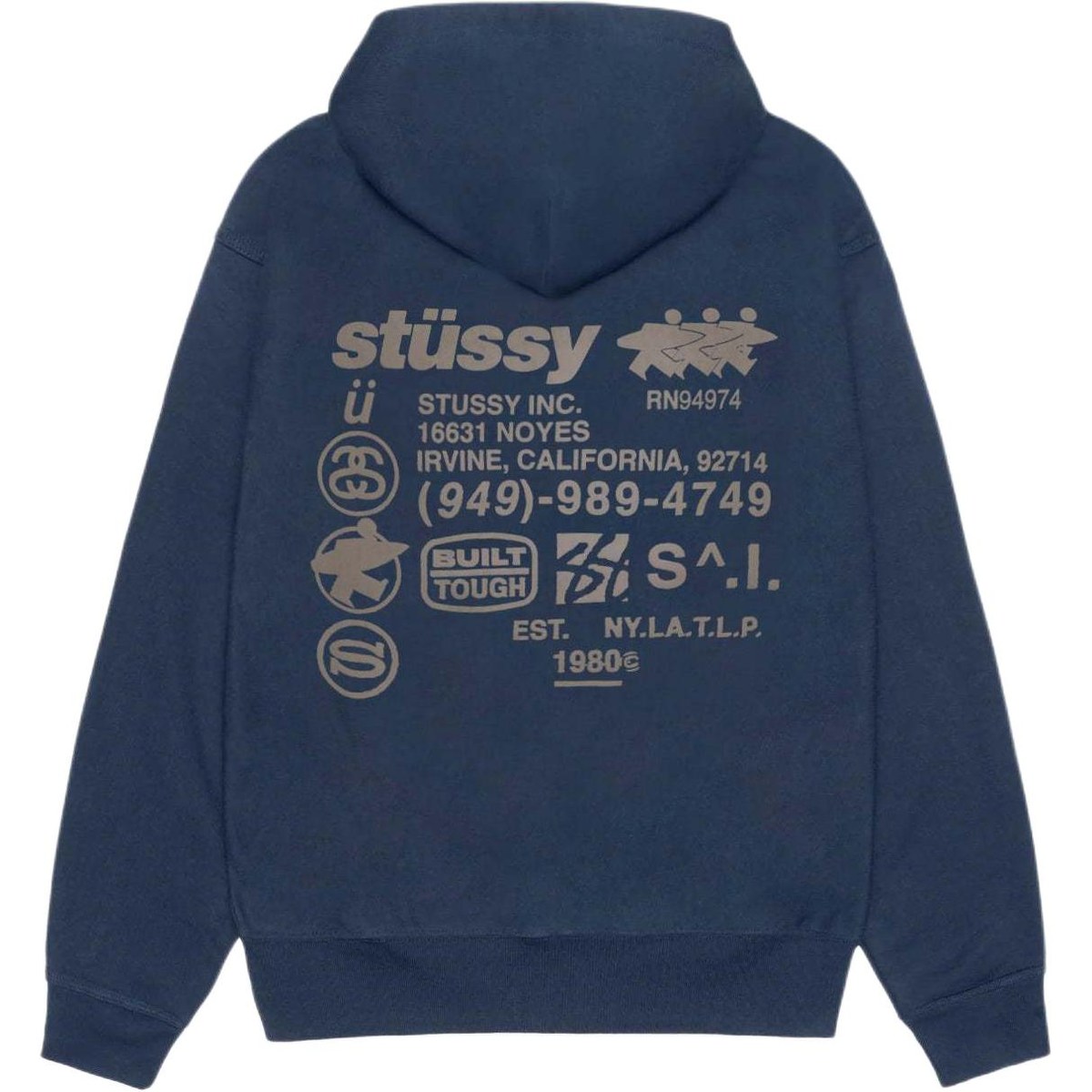 Stussy DNA Zip Hoodie