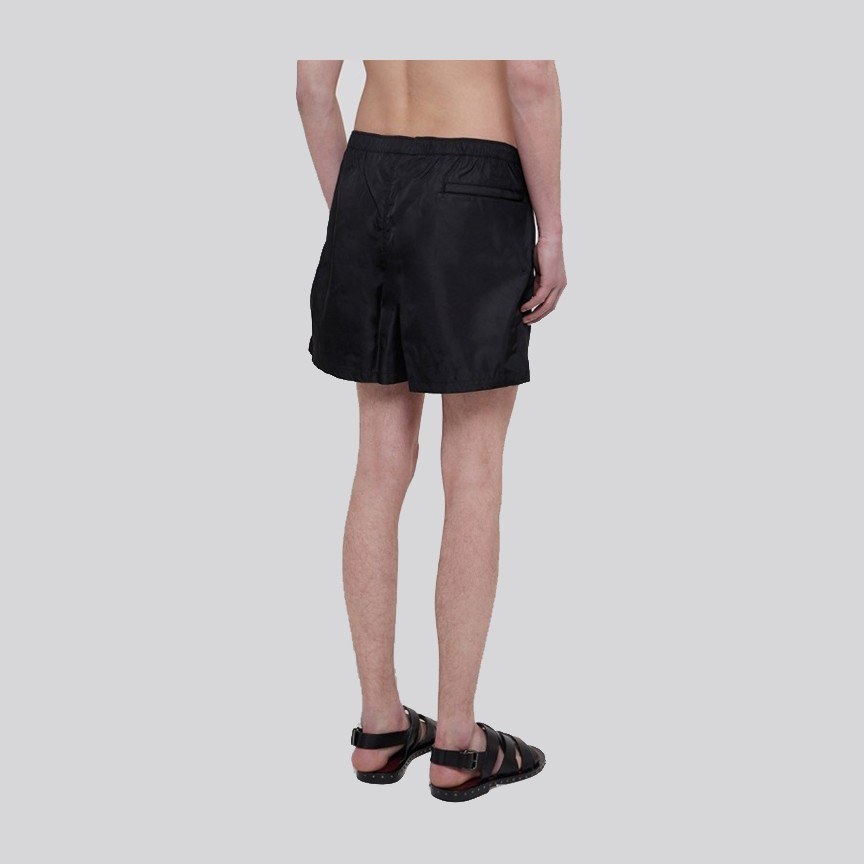 Valentino SS21 VLTN Printed Swim Shorts Black