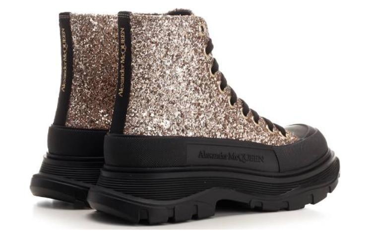 Alexander McQueen Tread Slick Gold