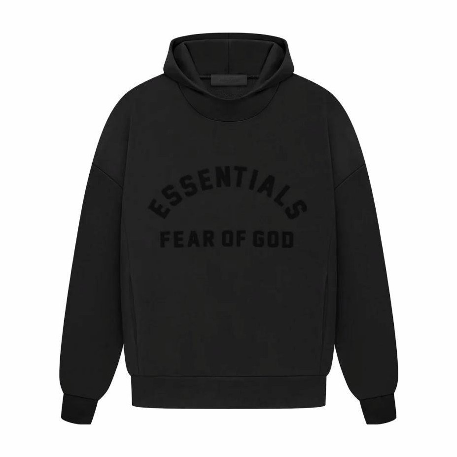 Fear of God Essentials SS23 Hoodie Jet Black