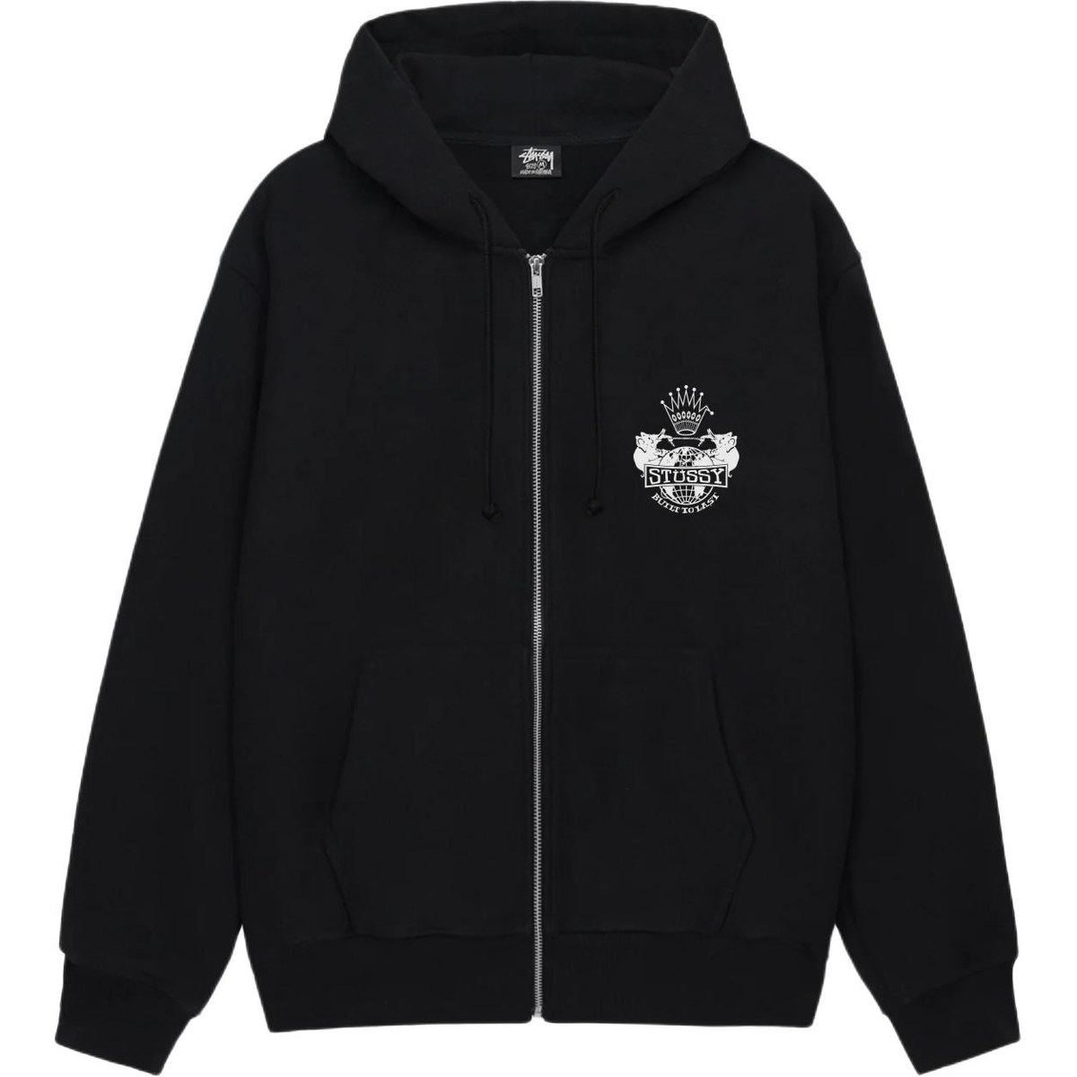 Stussy FW25 Built To Last Zip Hoodie